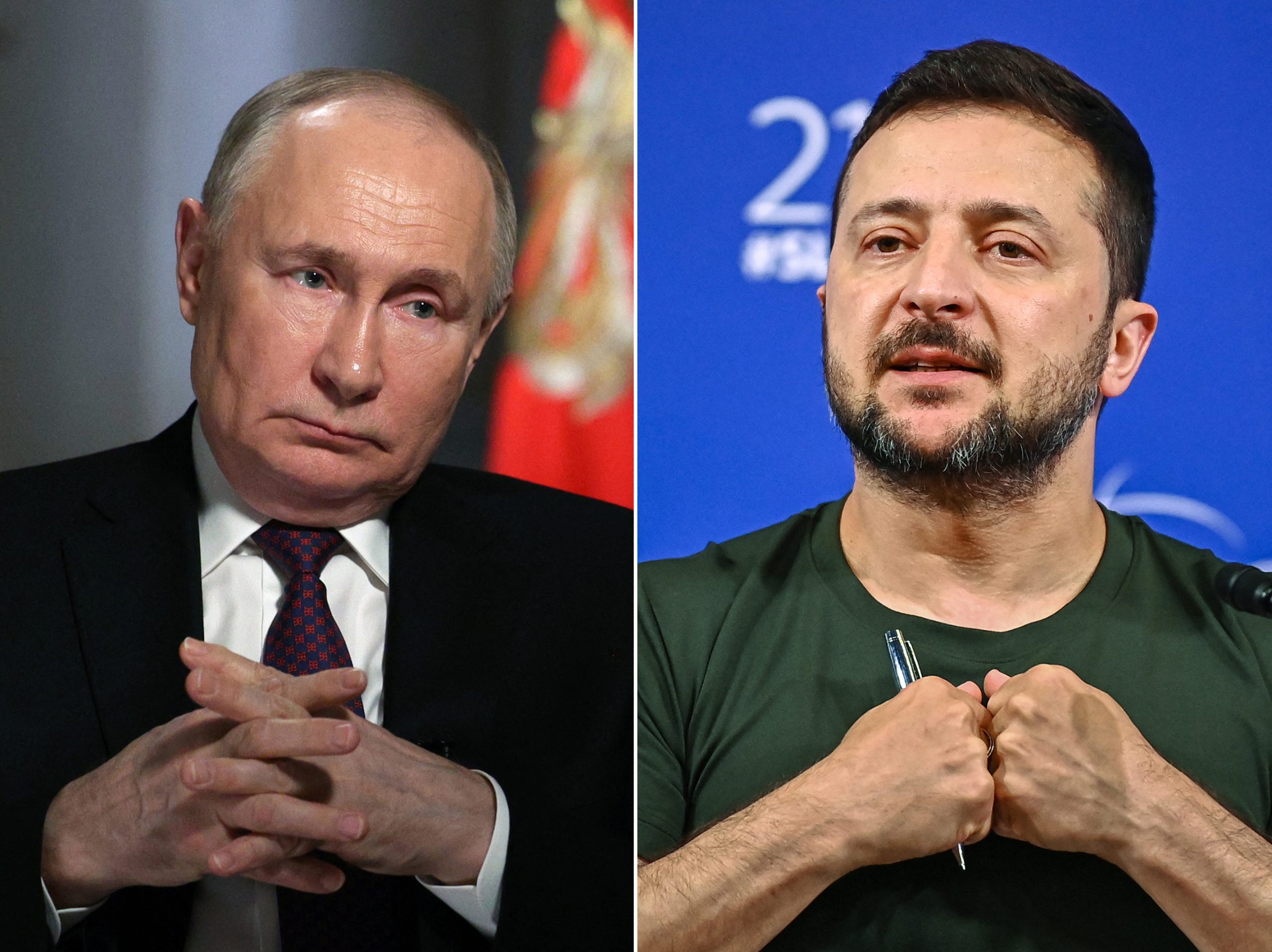 Zelensky afirma que Putin pretende recrutar mais 300 mil soldados para guerra